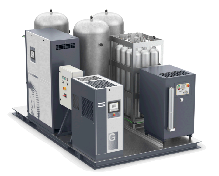 阿特拉斯·科普柯VSD壓縮機的制氮機