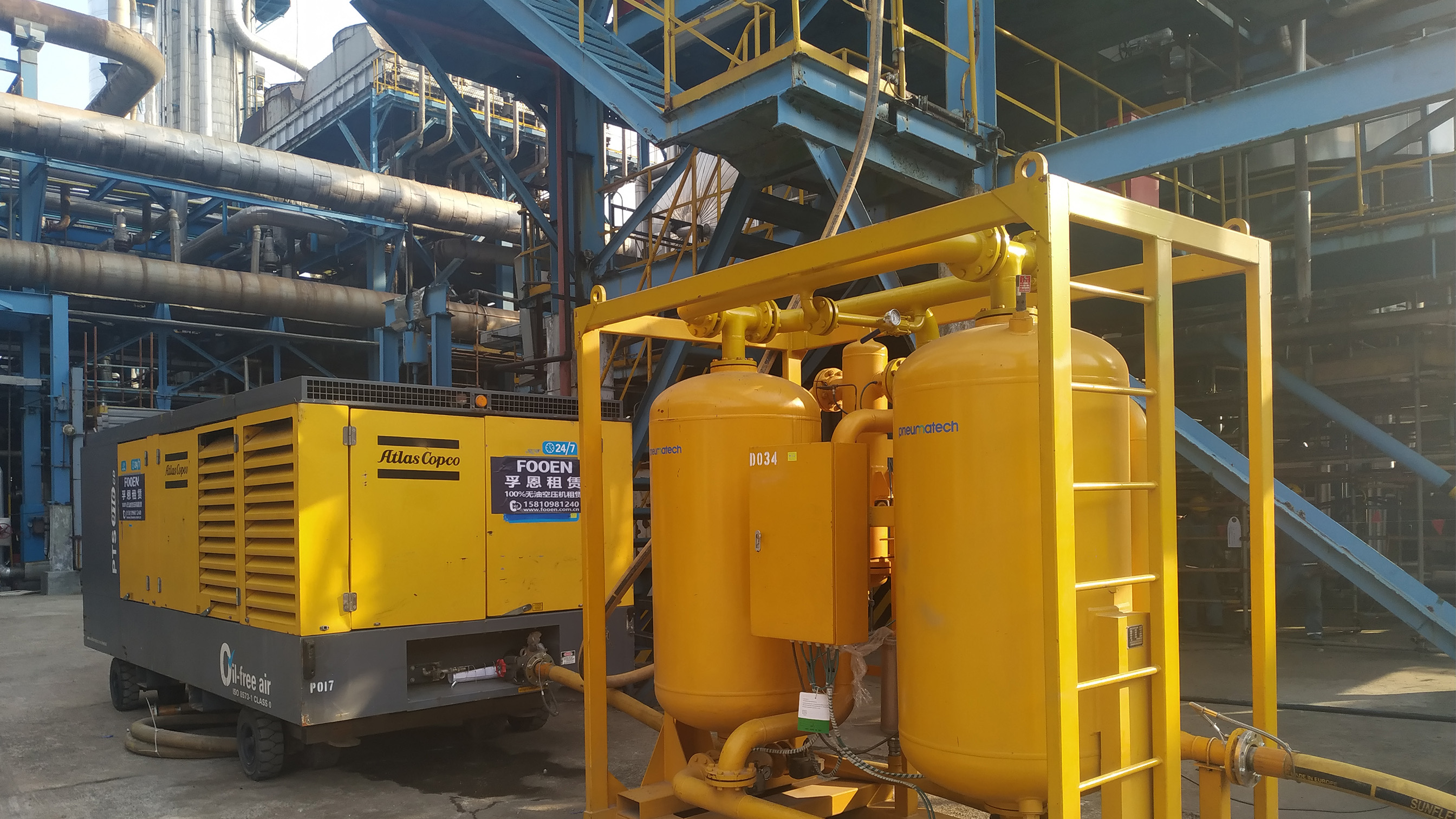 南京揚子石化租賃項目