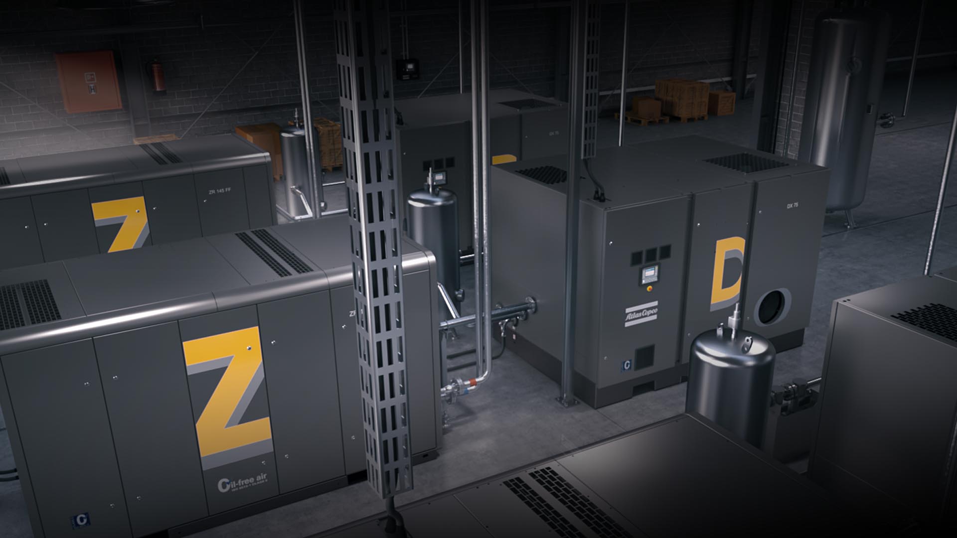 無油空壓機租賃，什么是100%無油？